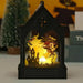 Battery-Operated Halloween Pumpkin Lantern with Electronic Candle Light - Perfect Spooky Decor for Parties and Home