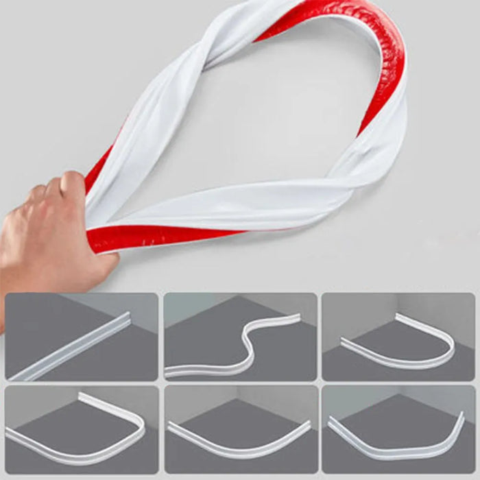 Waterproof Flexible Silicone Shower Barrier Strip