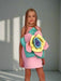 Elegant Floral Summer Dress for Girls - Perfect Party and Stage Show Outfit