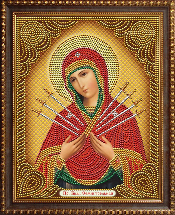 Divine Theotokos Vladimirskaya Diamond Painting Experience Kit