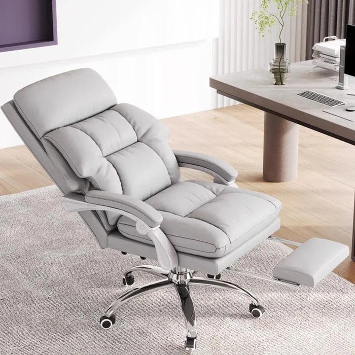 Ultimate Comfort Ergonomic Gaming Chair with Footrest and 360-Degree Swivel Action