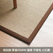 Vintage Chinese-Inspired 100% Sisal Tatami Floor Mat - Elegant 200x300cm Rug for Living Room, Bedroom, and Tea Table