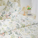 Luxurious Garden Floral 3-Piece Quilt Set - Reversible Microfiber Bedding