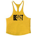 Men's Sleeveless Cotton Tank Top for Bodybuilding and Fitness - Muscle Stringer Vest