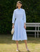 Elegant White Pleated Shirt Dress with Belt for Women - Spring Collection