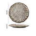 Artisan Hammered Ceramic Dish Set for Sophisticated Dining