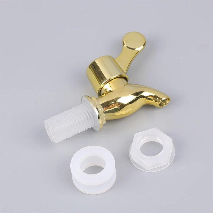 Elegant Golden Beverage Dispenser Tap - Perfect Accessory for Any Event