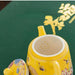 Vibrant Artisan Ceramic Kung Fu Tea Ceremony Set with Infuser and Teapot for an Enchanting Tea Experience