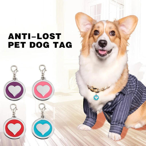 Personalized Love-Inspired Pet ID Tag for Your Furry Friend