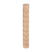 Textured Beechwood Rolling Pin - Versatile Embossing Tool for Baking and Crafting