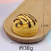 Lifelike Resin Ice Cream Cone Model - Realistic Fake Dessert Decor for Photography and Home Ornamentation