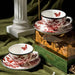 Vintage Floral Ceramic Tea Cup and Saucer Set - A Touch of Timeless Elegance for Every Occasion