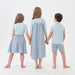 Kids' Summer Muslin Outfit Set