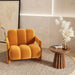 Elegant Modern Leather Armchair Duo: Chic Living Room Seating Solution