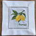 Elegant Lemon Lace Cocktail Napkin - Personalize Your Table with Style