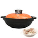 Ceramic Stew Pot with Anti-Slip Handle - Elegant Single Serving Cookware for Culinary Excellence