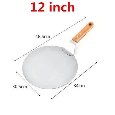 Aluminum Pizza Shovel and Knife Set - Essential Tools for Baking and Cheese Enthusiasts