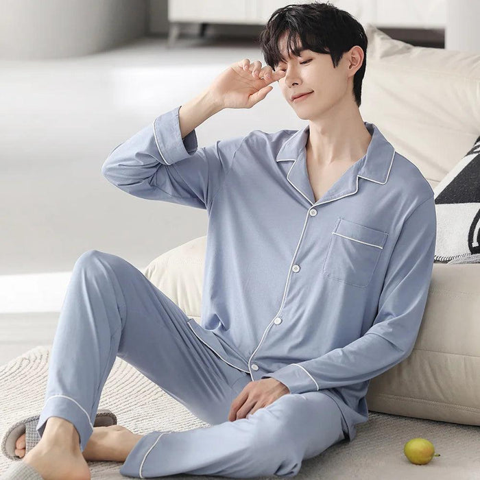 Stylish Long Sleeve Modal Cotton Pajama Sets