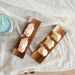 Elegant Wooden Serving Platter for Sushi, Dumplings, and Bakery Treats - Oblong Kitchen Essential