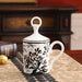 European Charm Ceramic Mug Set with Lid - Stylish Gift Box for a Joyful Drinking Experience