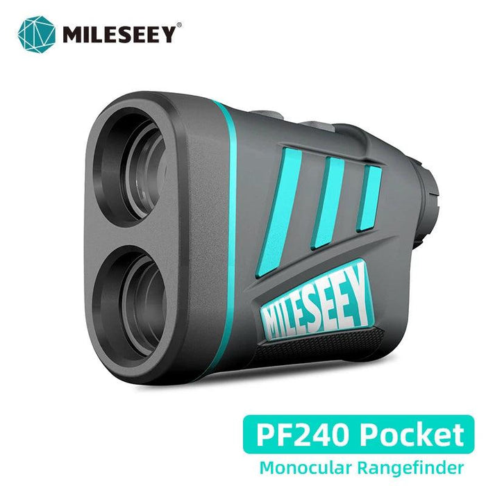 Mileseey Precision Golf Laser Rangefinder Telescope - 600M Measurement, 6X Monocular for Golf, Sports & Hunting