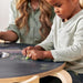 Creative Kids' Chalkboard Activity Table and Chair Set - Educational Wooden Furniture for Imaginative Learning