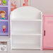 3-Tiered Shelf - Stylish Storage Solution with Color Variety for Various Spaces