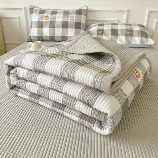 Chic Cotton Bedspreads for Double and Queen Size Beds - Cozy Princess-Inspired Covers for a Stylish Bedroom Retreat