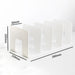 4-Section Multifunctional Bookends Organizer for Streamlined Workspace Storage