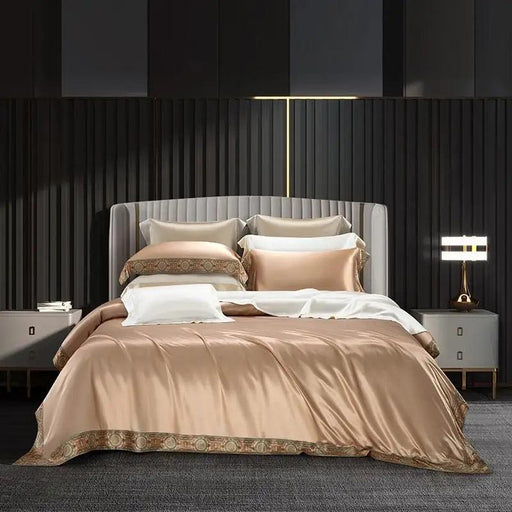 Mulberry Silk & Bamboo 4-Piece Bedding Set