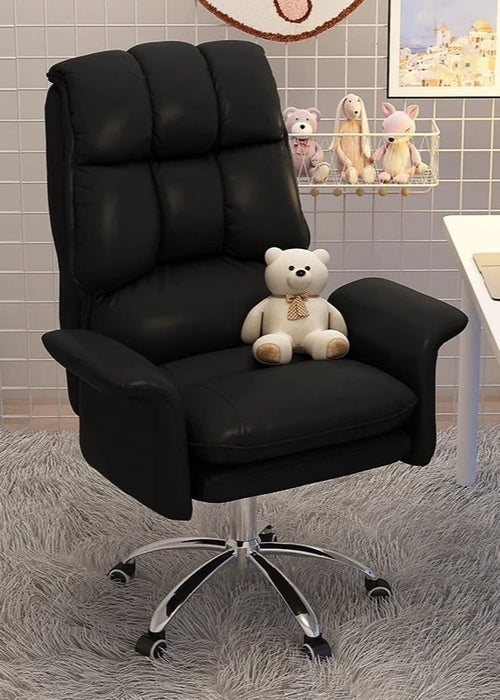 Premium Adjustable Leather Gaming Recliner with Ergonomic Design