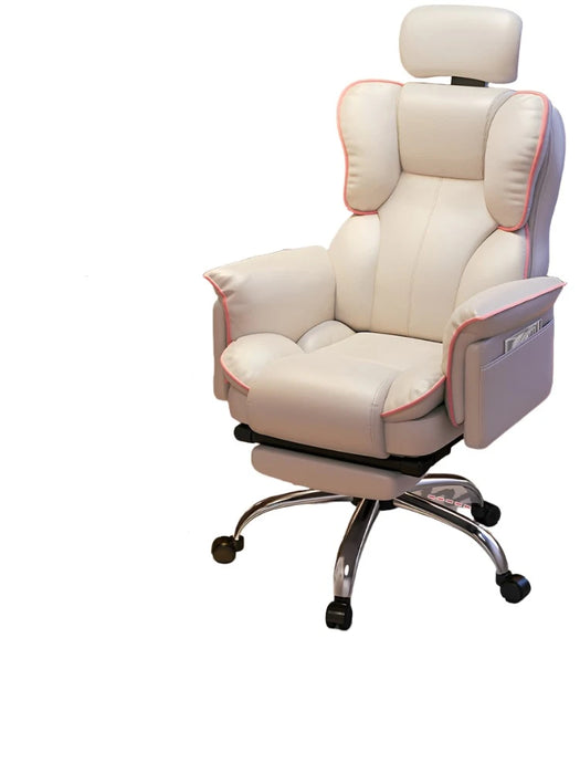 Premium Ergonomic Leather Recliner Chair with Adjustable Comfort Features