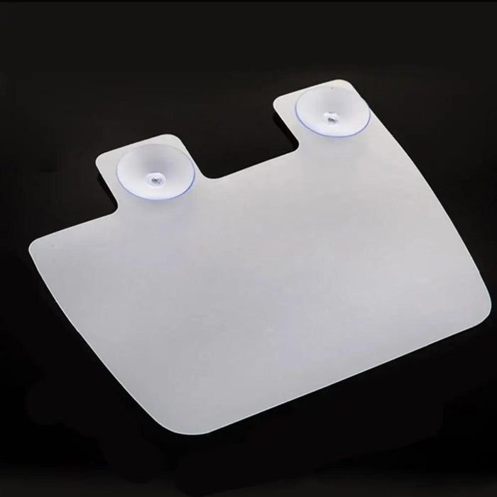 Sink Splash Guard - Sleek Transparent Shield with Easy Suction Cup Installation