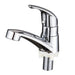 Sleek Chrome Single Handle Bathroom Faucet with Drip-Free Ceramic Cartridge