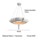 Luxurious Customizable LED Chandelier in Timeless French Design