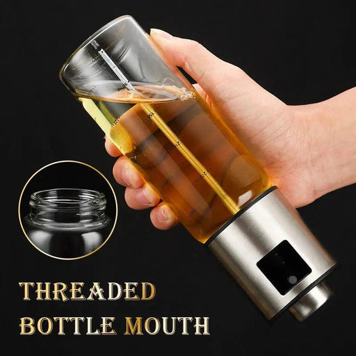 Elegant Stainless Steel Olive Oil Sprayer for Healthy Cooking Adventures