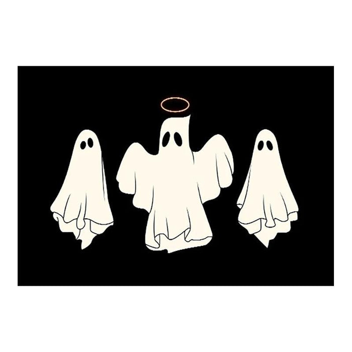 Charming Ghost-Themed Non-Slip Playroom Carpet for Kids - Perfect for Halloween Fun!