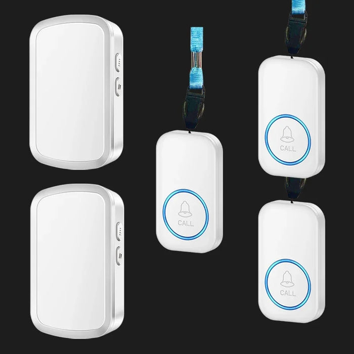 Emergency SOS Wireless Alert System with Custom Melodies - Long-Range Safety Button Set