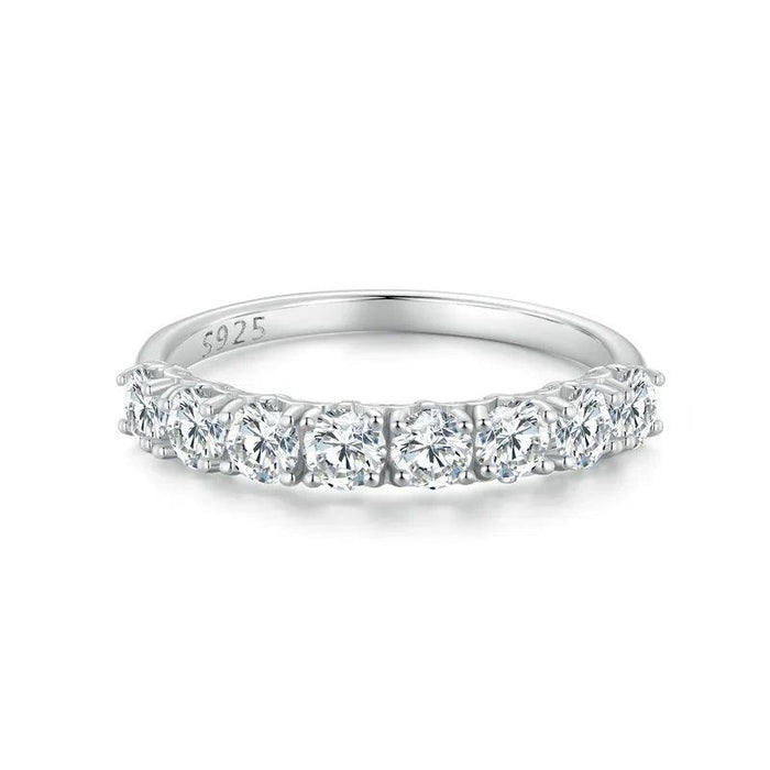 Eternal Sparkle Eco-Friendly Moissanite Engagement Ring - BAMOER's Luxurious Choice