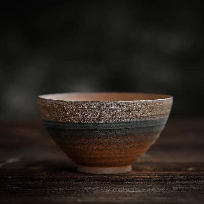 Elegant Artisan Japanese Stoneware Tea Bowl – Enhance Your Tea Experience with Timeless Craftsmanship