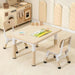 Adjustable Toddler Activity Table and Chair Set for Kids Aged 3-8