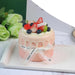 Realistic Artificial Sea Salt Cream Cake Model - Ideal for Celebrations, Home Decor, and Restaurant Showcases