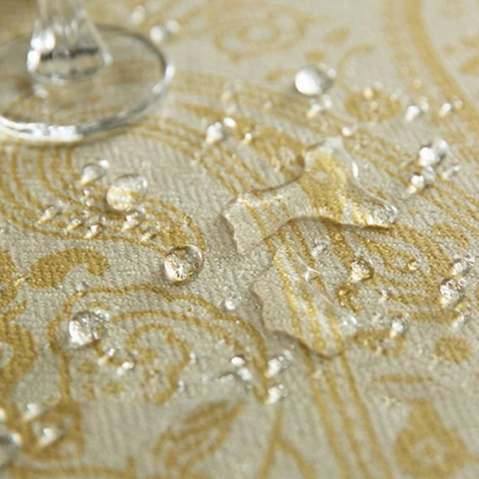 Elegant Vintage-Inspired Waterproof Tablecloth for Stylish Dining Experiences