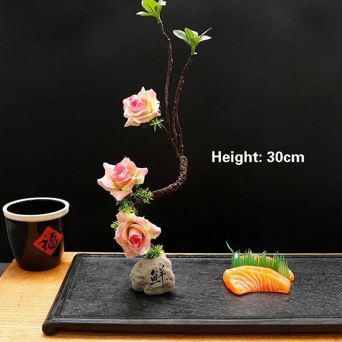 Sophisticated Floral Sushi Platter Set for Elevated Dining Experience