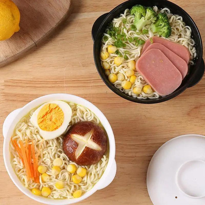 Microwave Ramen Bowl with Lid - Your Ultimate Noodle Cooking Solution