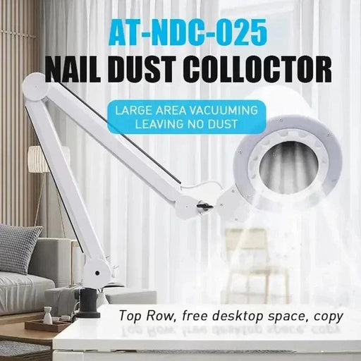 Dual Function Shadowless Lamp and Nail Dust Collector for Salons