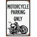 Retro Vintage Motorcycle Tin Sign Collection - Classic Garage Decor Set for Home, Man Caves, and Bars