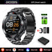 Men's Advanced GPS Fitness Smartwatch with Heart Rate Monitoring and IP68 Waterproofing - Activity Tracker for Android & iOS