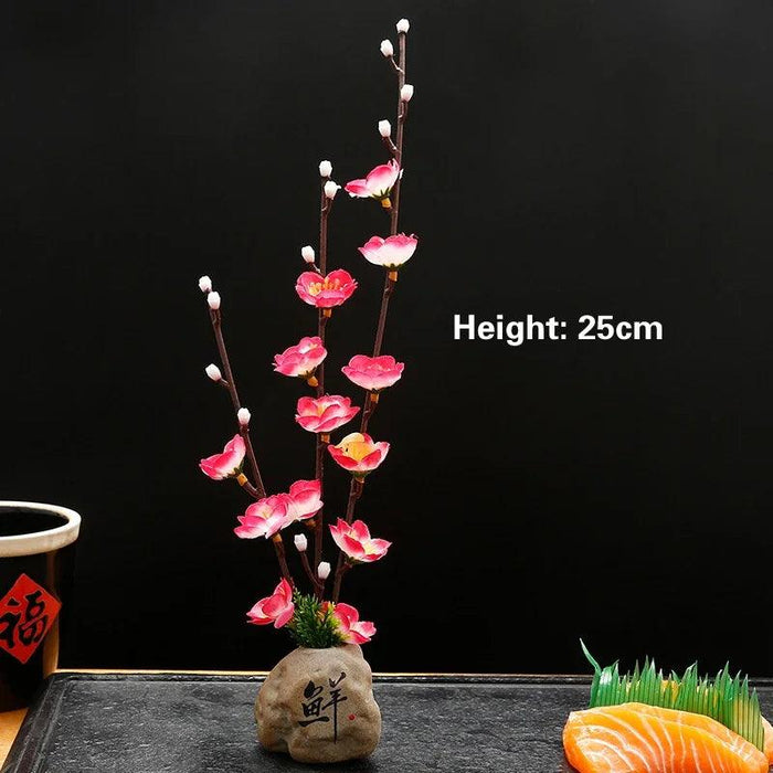 Sophisticated Floral Sushi Platter Set for Elevated Dining Experience