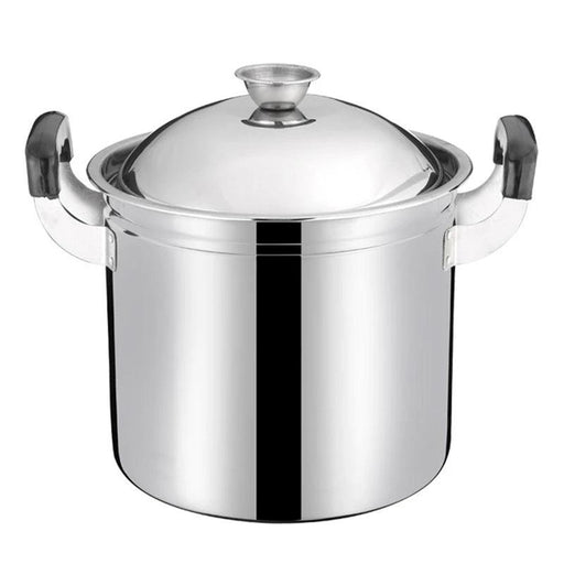 Oversized Stainless Steel Induction Pot for Hearty Soups and Stews - Ideal for Family Meals